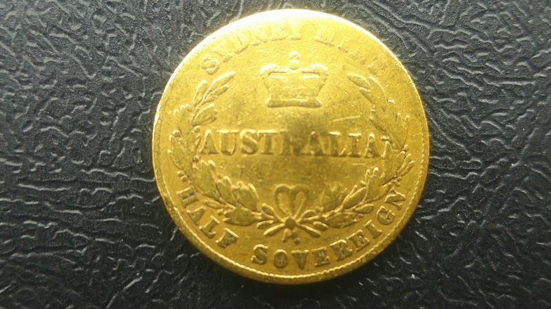 Australia Half Sovereign - 1864