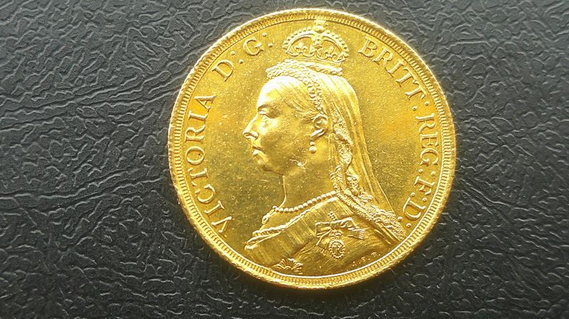 Double Sovereign - 1887