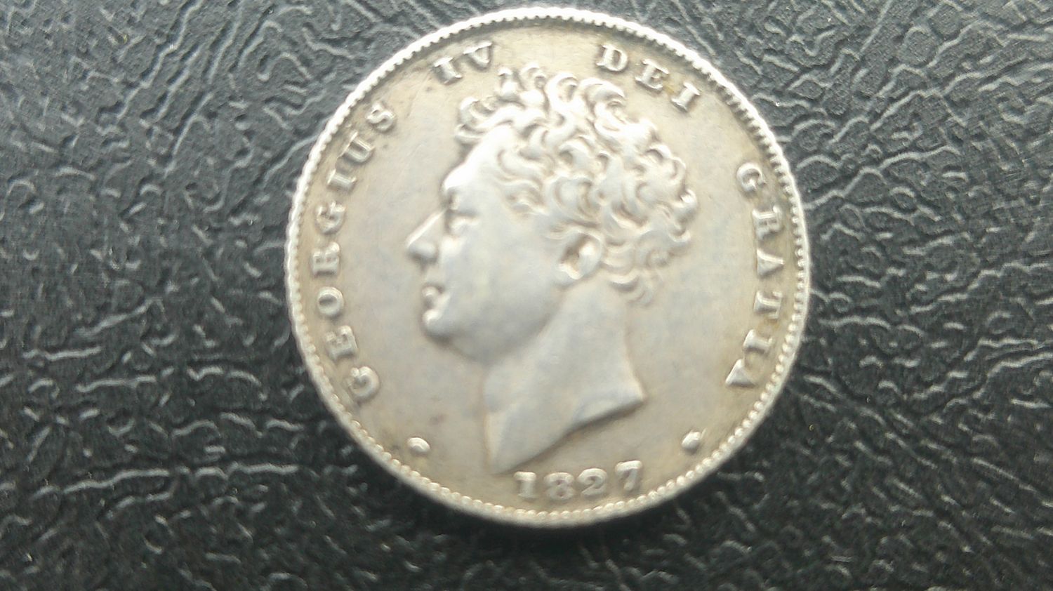 1827 - Sixpence Rare