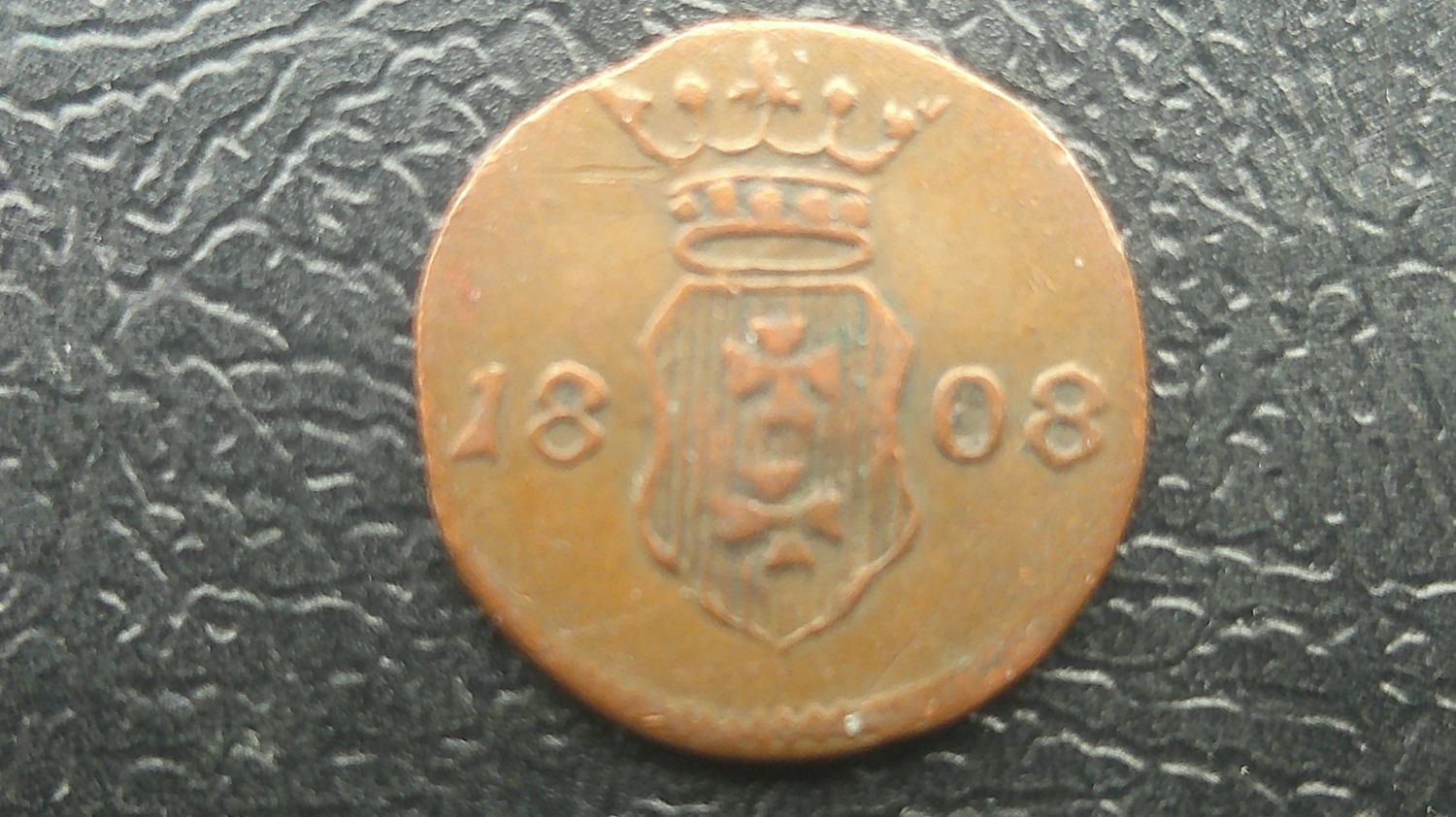 Danzig  1 Schilling  -  1808  Very Scarce