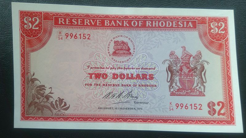 Rhodesia $2 - 1970
