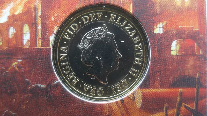 2016 - Two Pounds  (Great Fire of London)