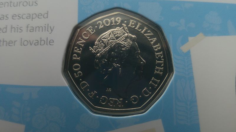2019 - Fifty Pence (Peter Rabbit)
