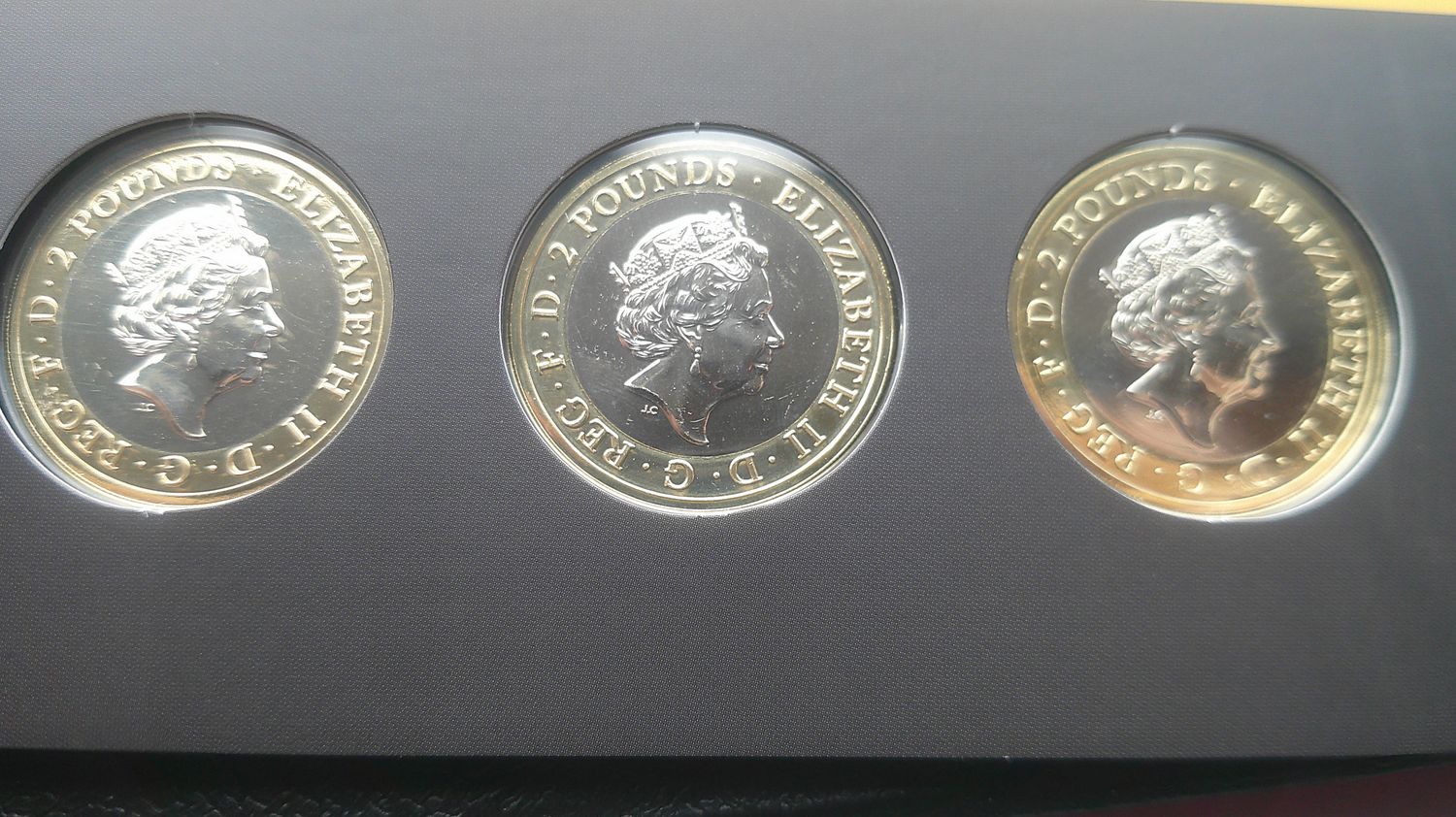 2016 - 3 Coin £2 Set  (William Shakespeare)