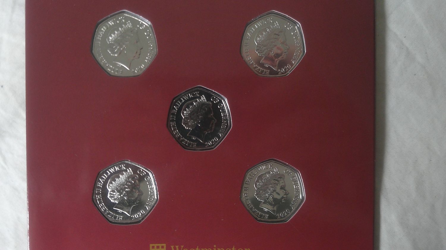Guernsey Fifty Pence Collection - 2020 (Christmas Carols)