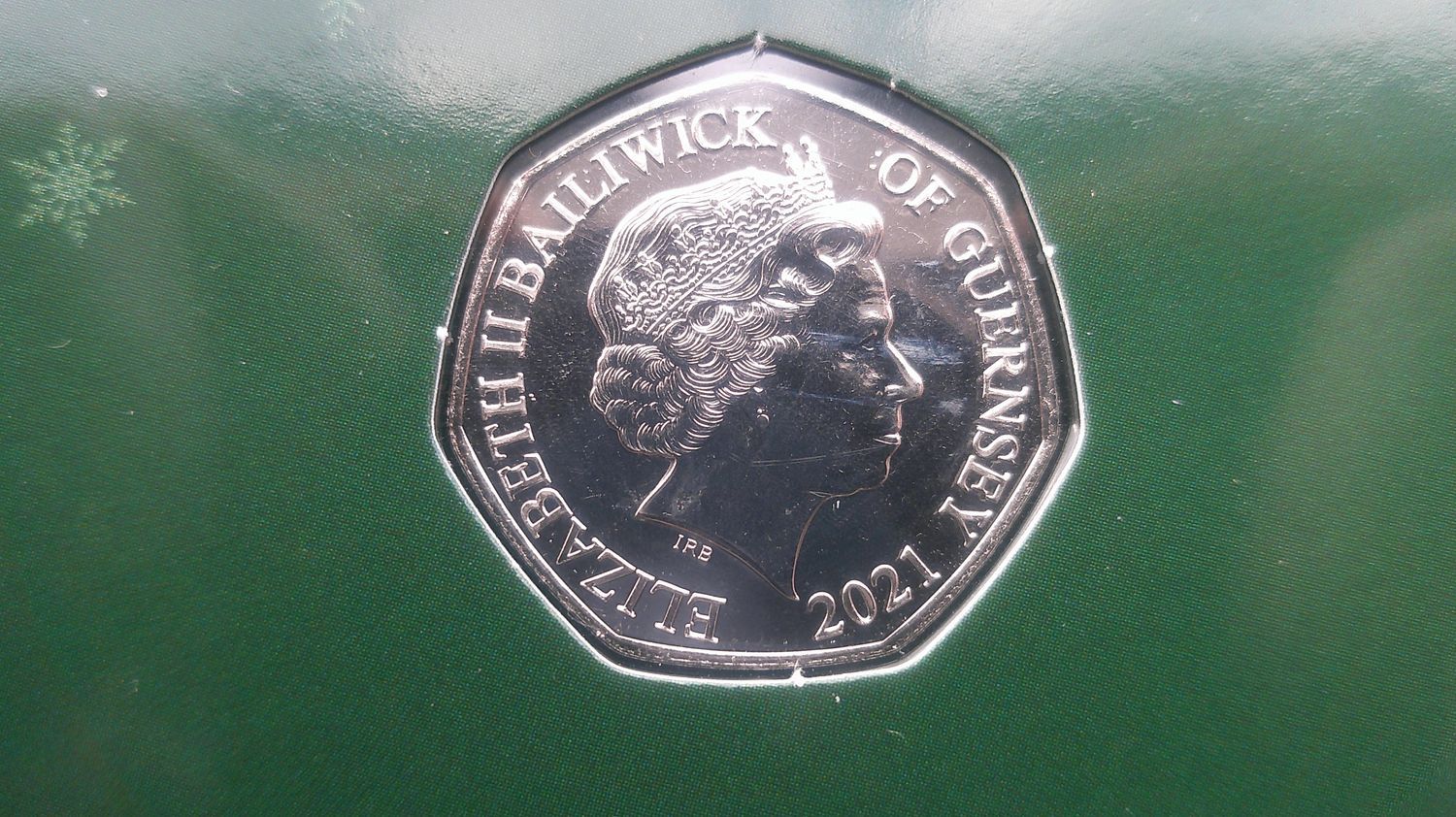Guernsey Fifty Pence Collection - 2021 (Christmas Traditions)