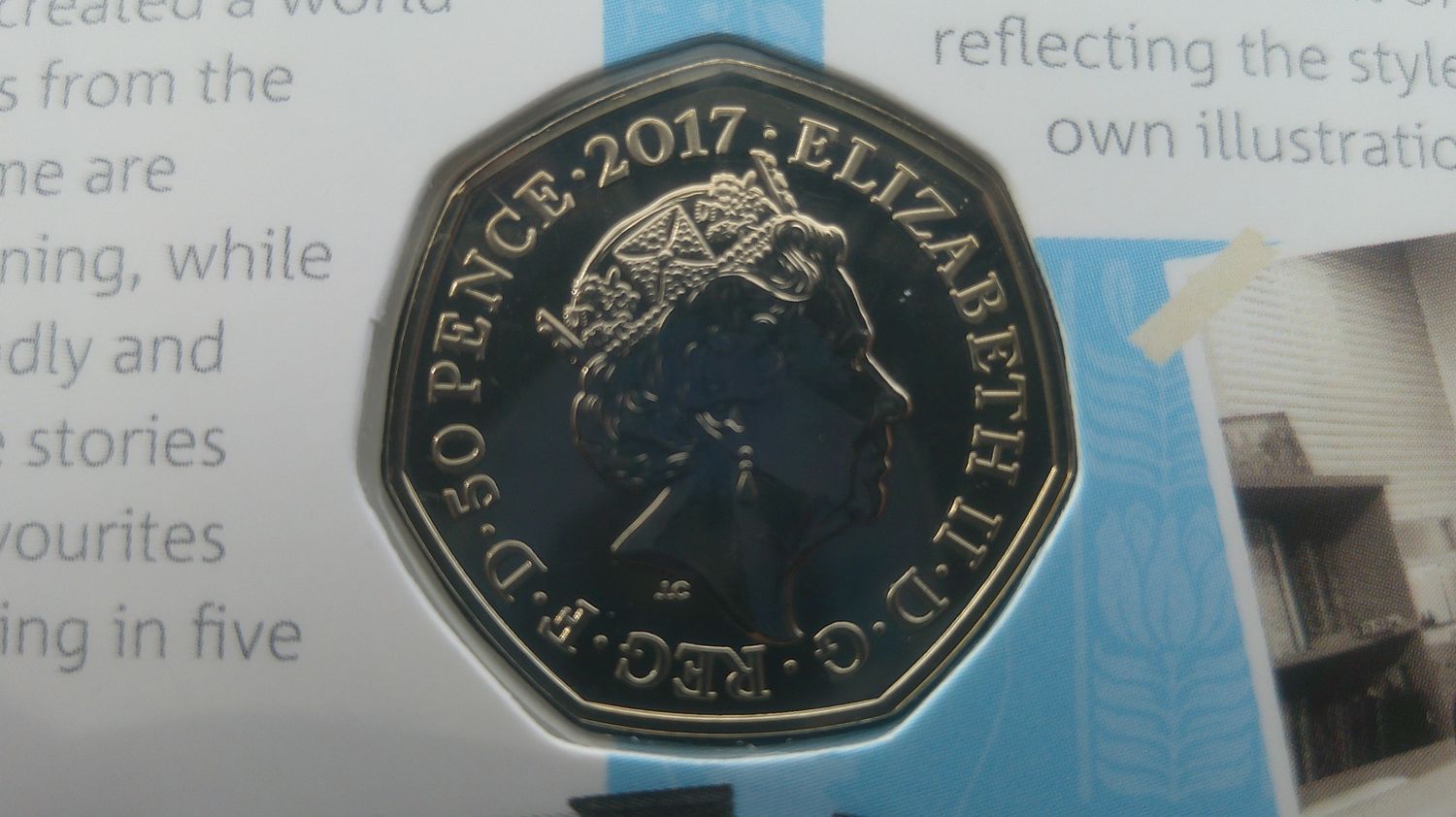 2017 - Fifty Pence (The Tale of Peter Rabbit)