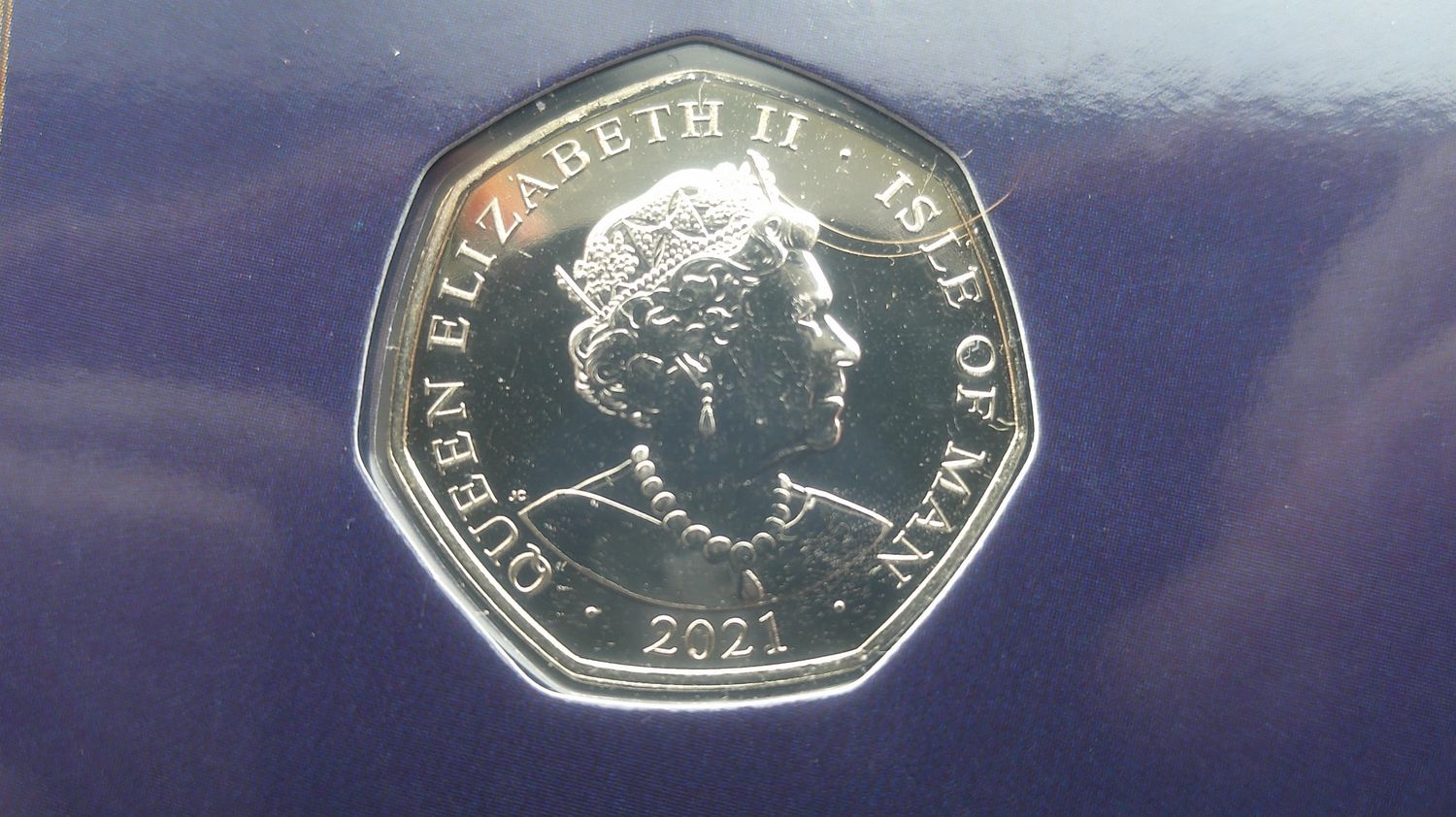 Isle of Man Fifty Pence Collection - 2021 (Queens 95th Birthday)