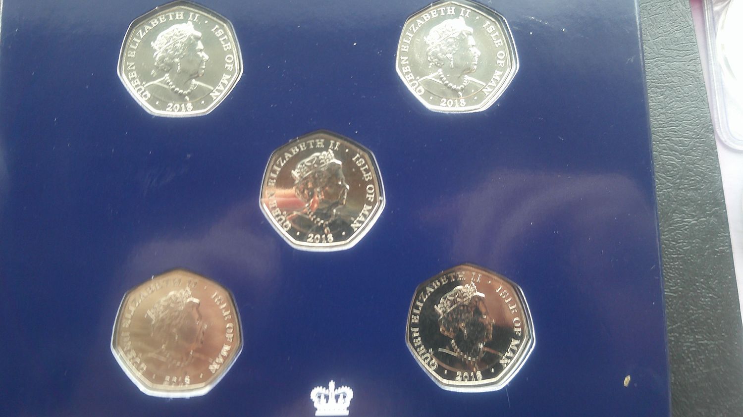 Isle of Man 50 Pence Collection - 2018 (65th Anniversary of Coronation)