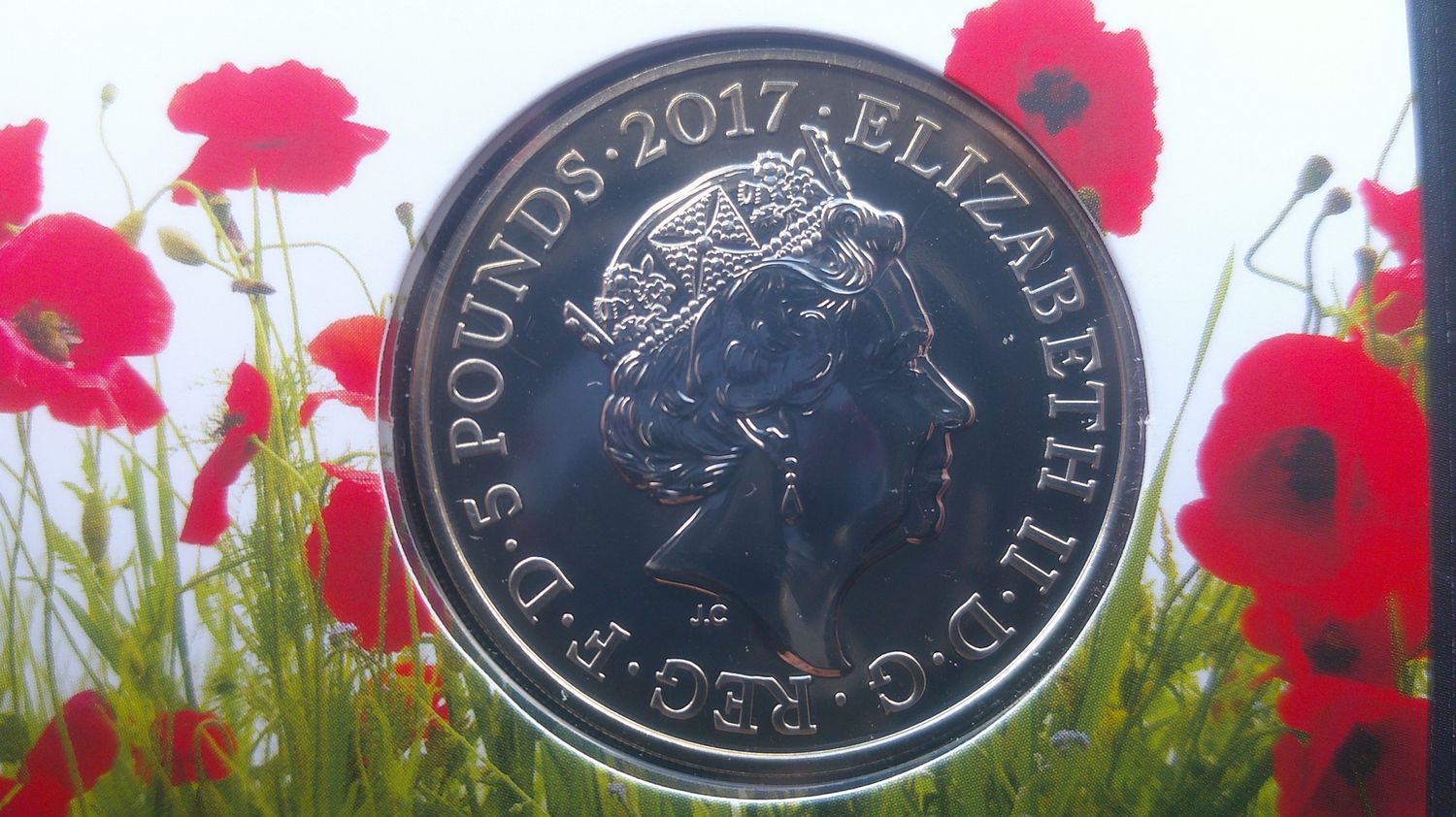 2017 - Five Pounds (Remembrance)