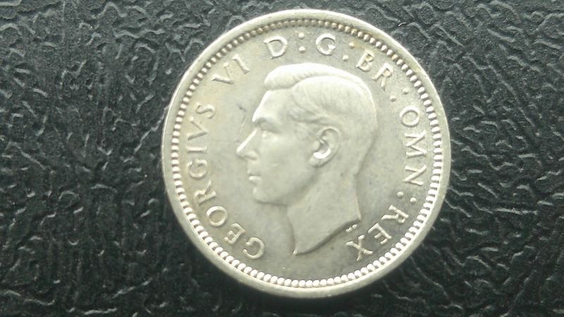 1938 - Silver Threepence