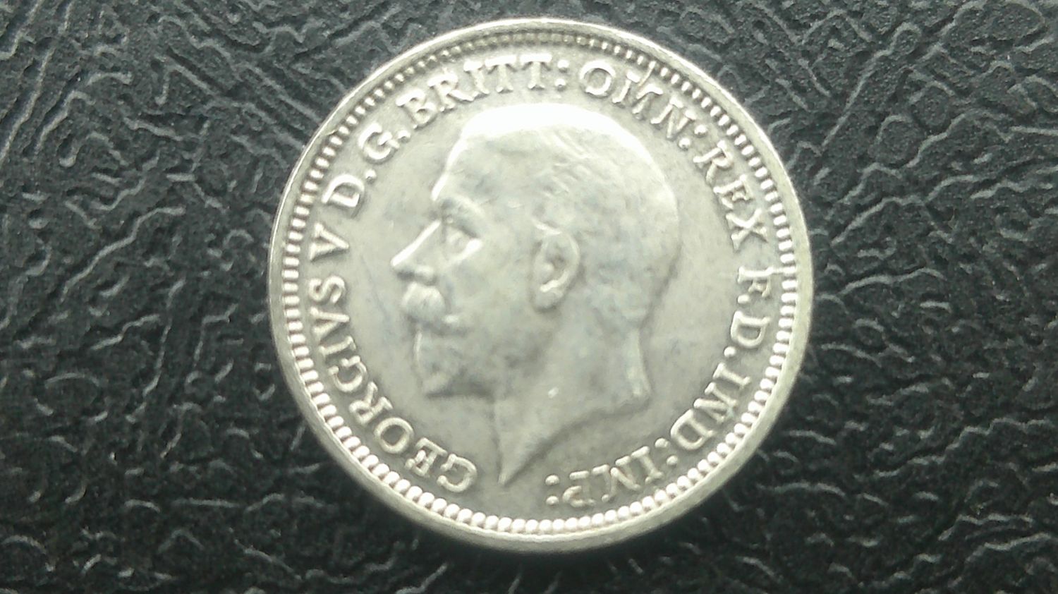 1935 - Silver Threepence