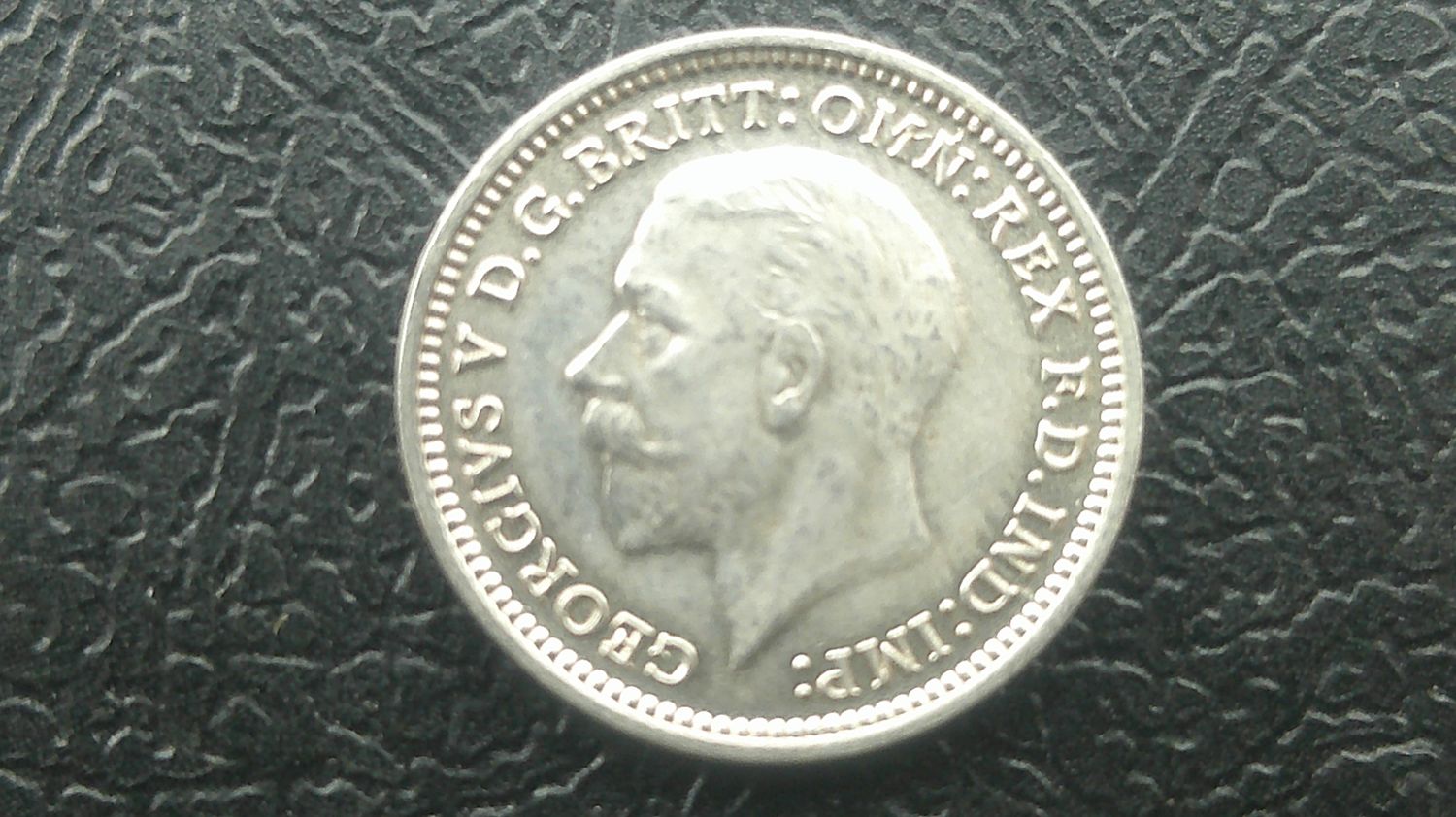 1933 - Silver Threepence
