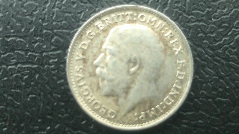 1917 - Silver Threepence