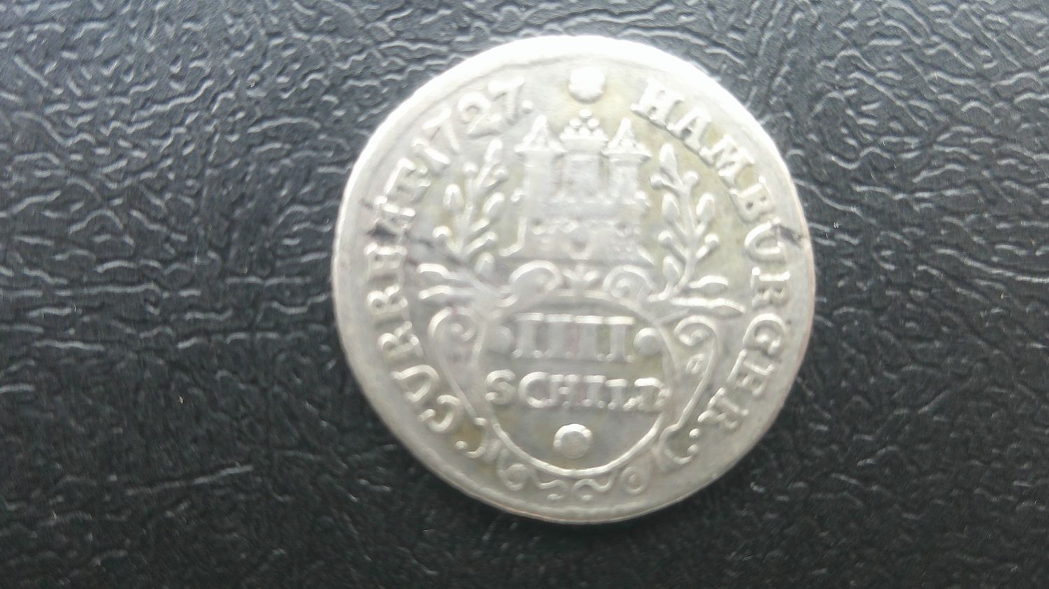 Germany 4 Schilling - 1727 (Hamburg)