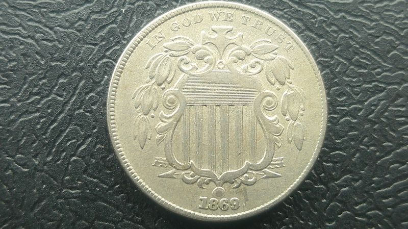 United States 5 Cents - 1869