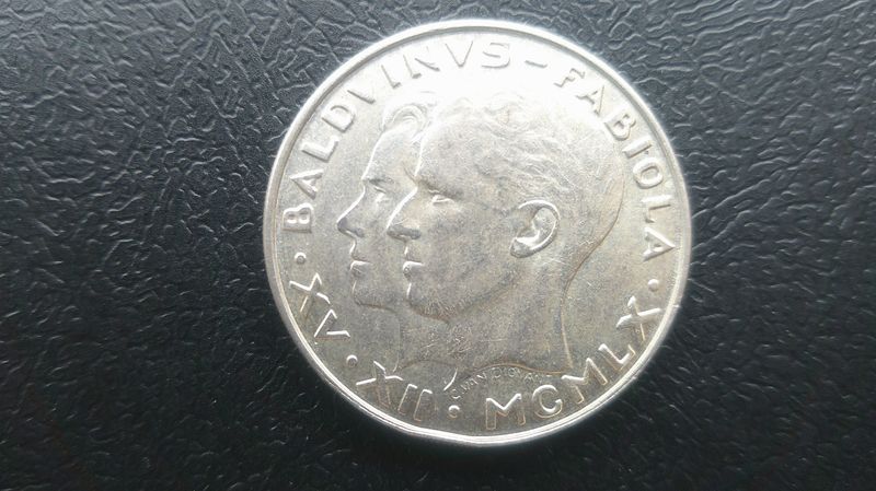 Belgium 50 Francs  -  1960 (Royal Wedding)