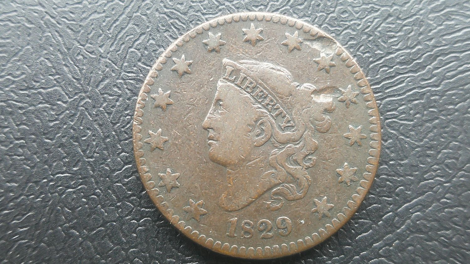 United States Cent - 1829