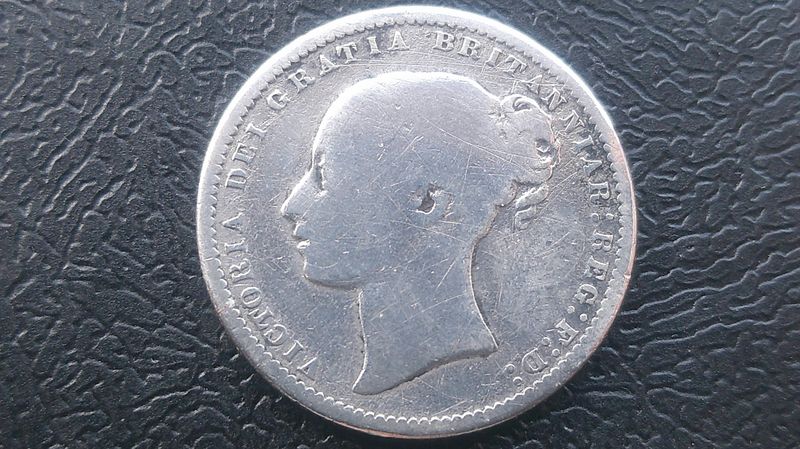 1868  -  Shilling  (Die 36)
