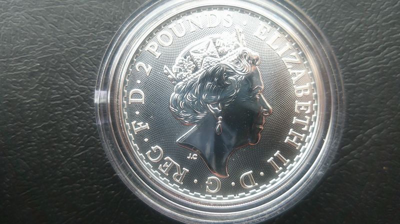 2017  -  Two Pound Fine Silver Britannia