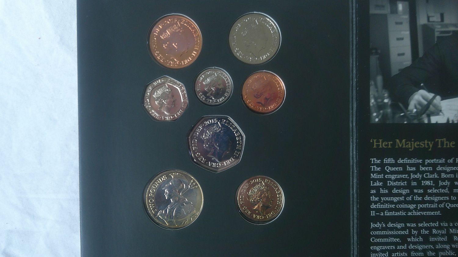 2015 - Uncirculated Coin Set (Fifth Circulating Coinage Portrait Collection)