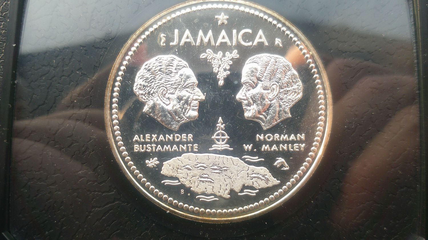Jamaica 10 Dollars Silver Proof - 1972 (10th Anniversary of Independence)