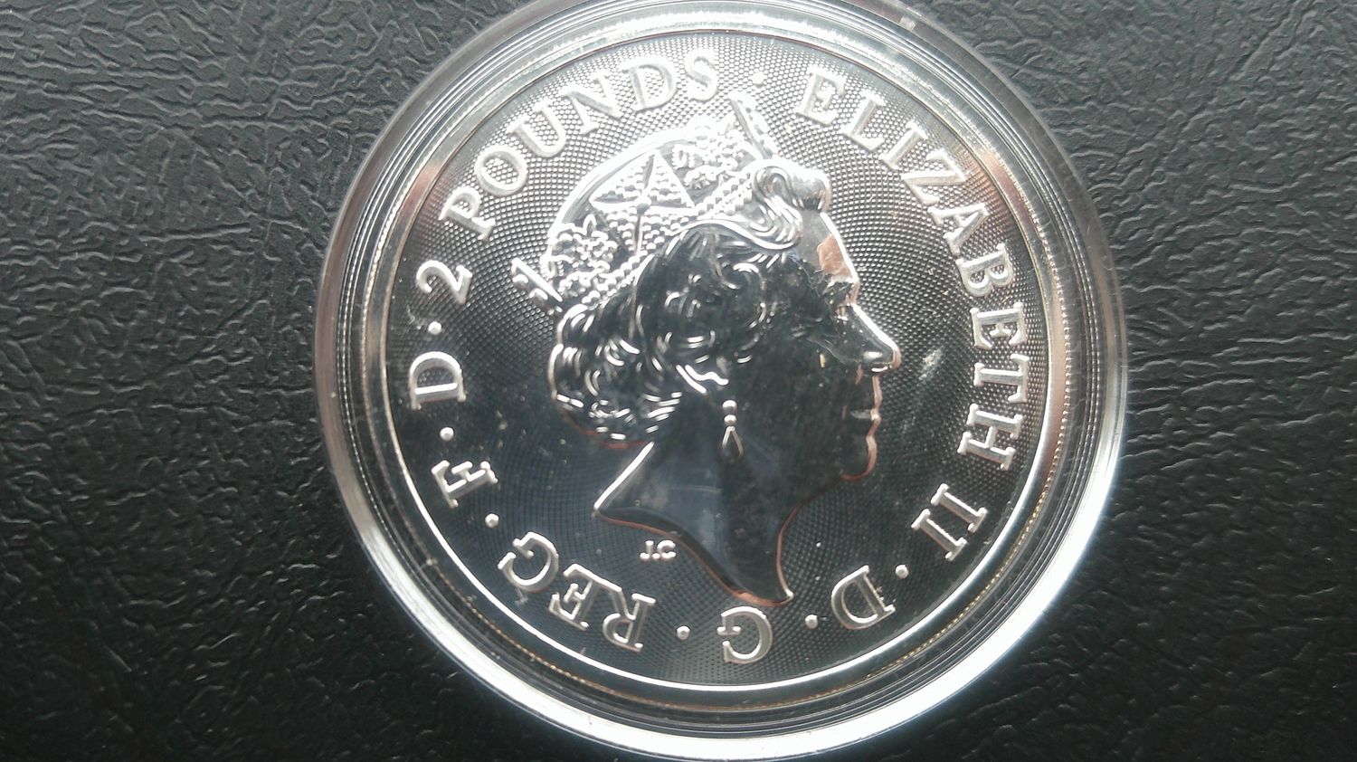 2019 - Two Pound Fine Silver (Royal Arms)