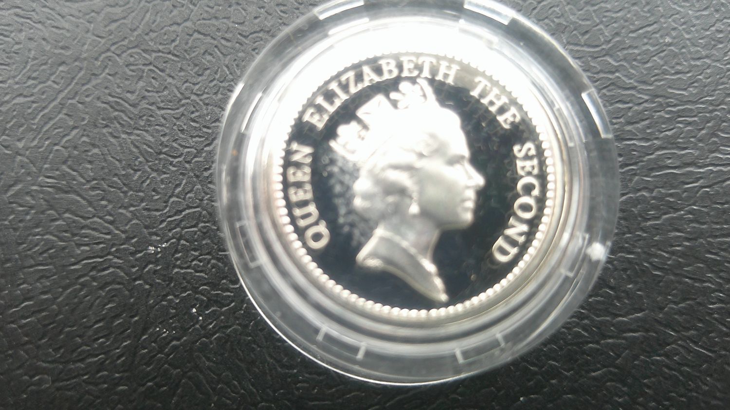 Falkland Islands One Pound Silver Proof Piedfort - 1987