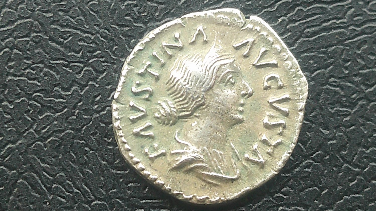 Faustina Junior Denarius  -  161-175 AD