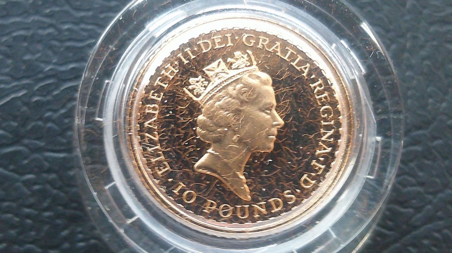 Gold Proof Ten Pound Britannia -  1987