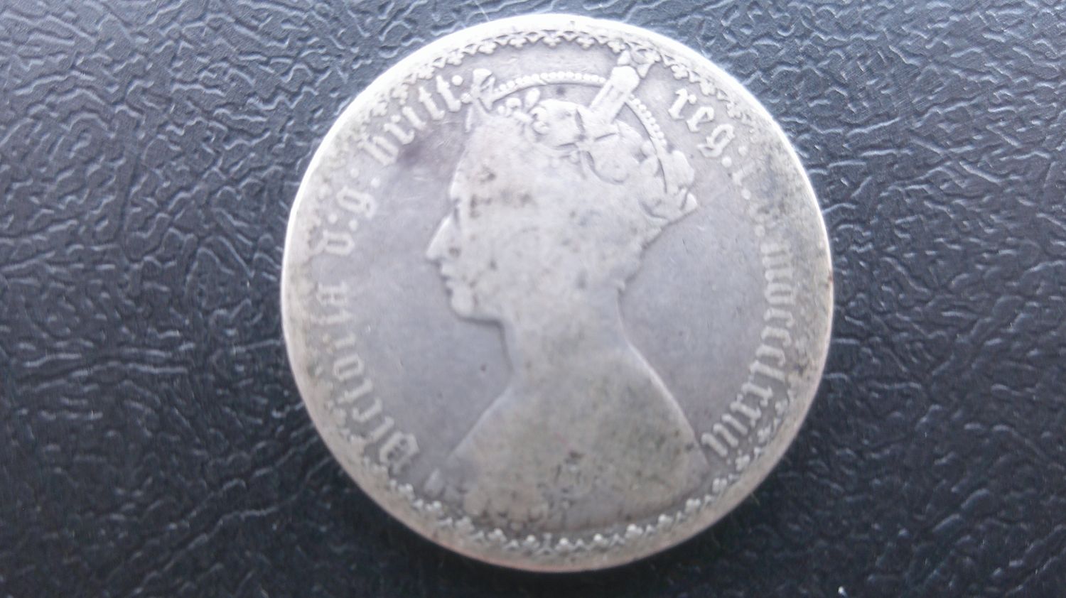 1873  -  One Florin  (Die 2)