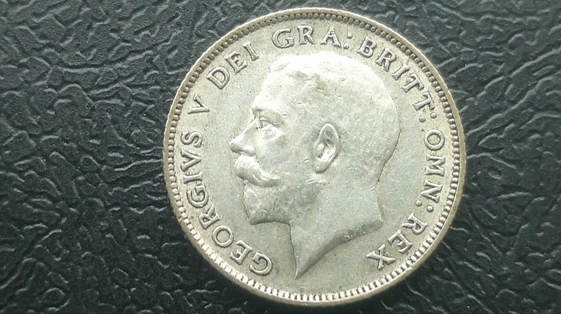 1924 Sixpence