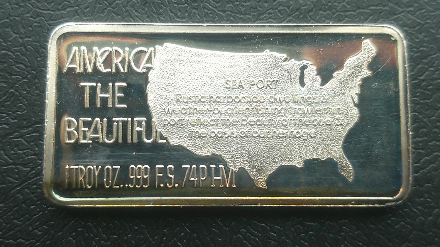 America the Beautiful 1 Ounce Silver Ingot