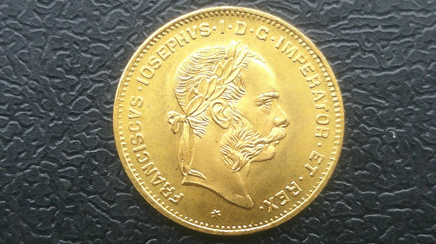 Austria Gold 4 Florins/10 Francs - 1892 (Restrike)