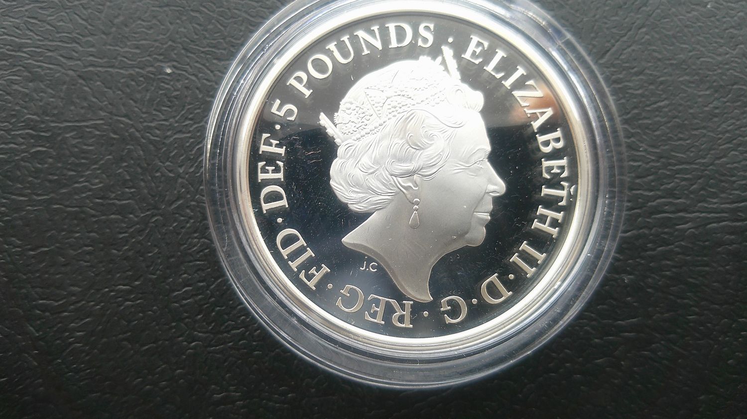 2018 - Five Pounds Silver Proof (Royal Wedding)