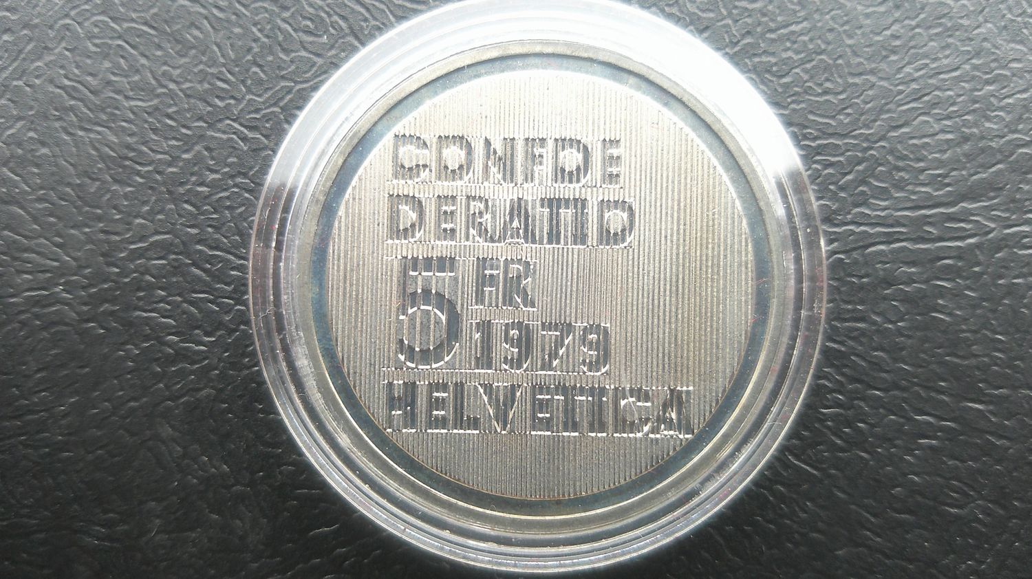 Switzerland 5 Francs - 1979 (Einstein)