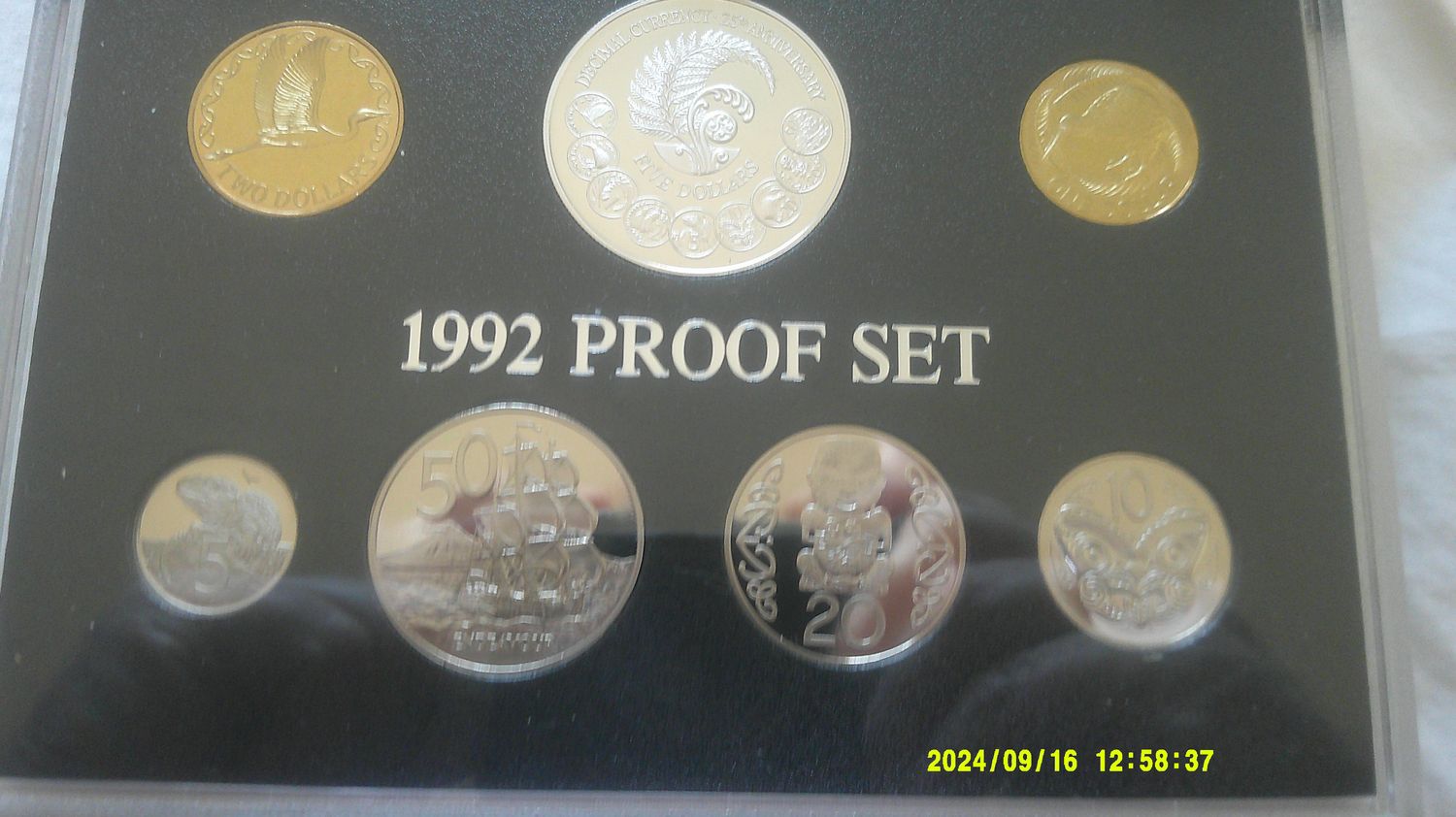 New Zealand Proof Set - 1992  MRPD1