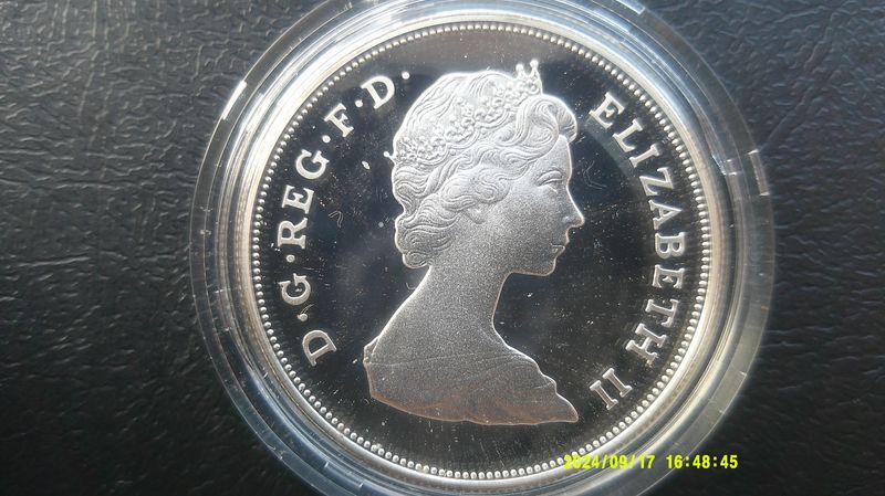 1981 - Silver Proof Crown
