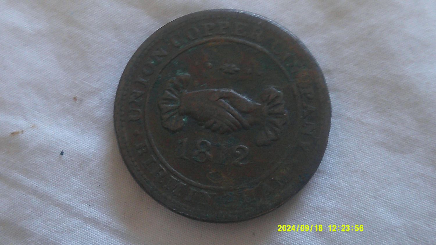 Birmingham Penny Token  -  1812