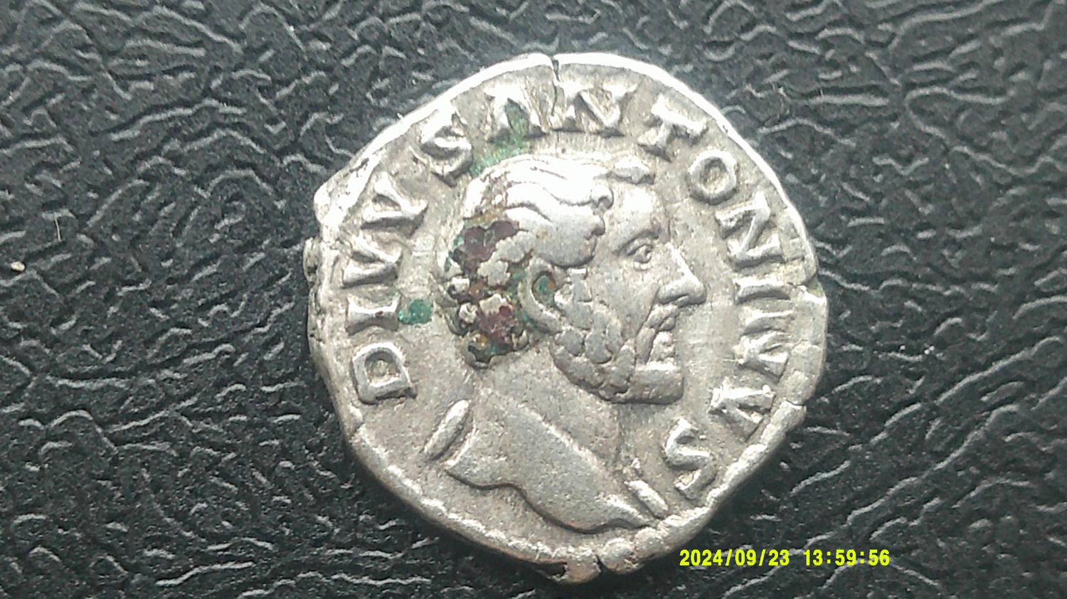 Divus Antoninianus Denarius  161 AD Funeral Pyre
