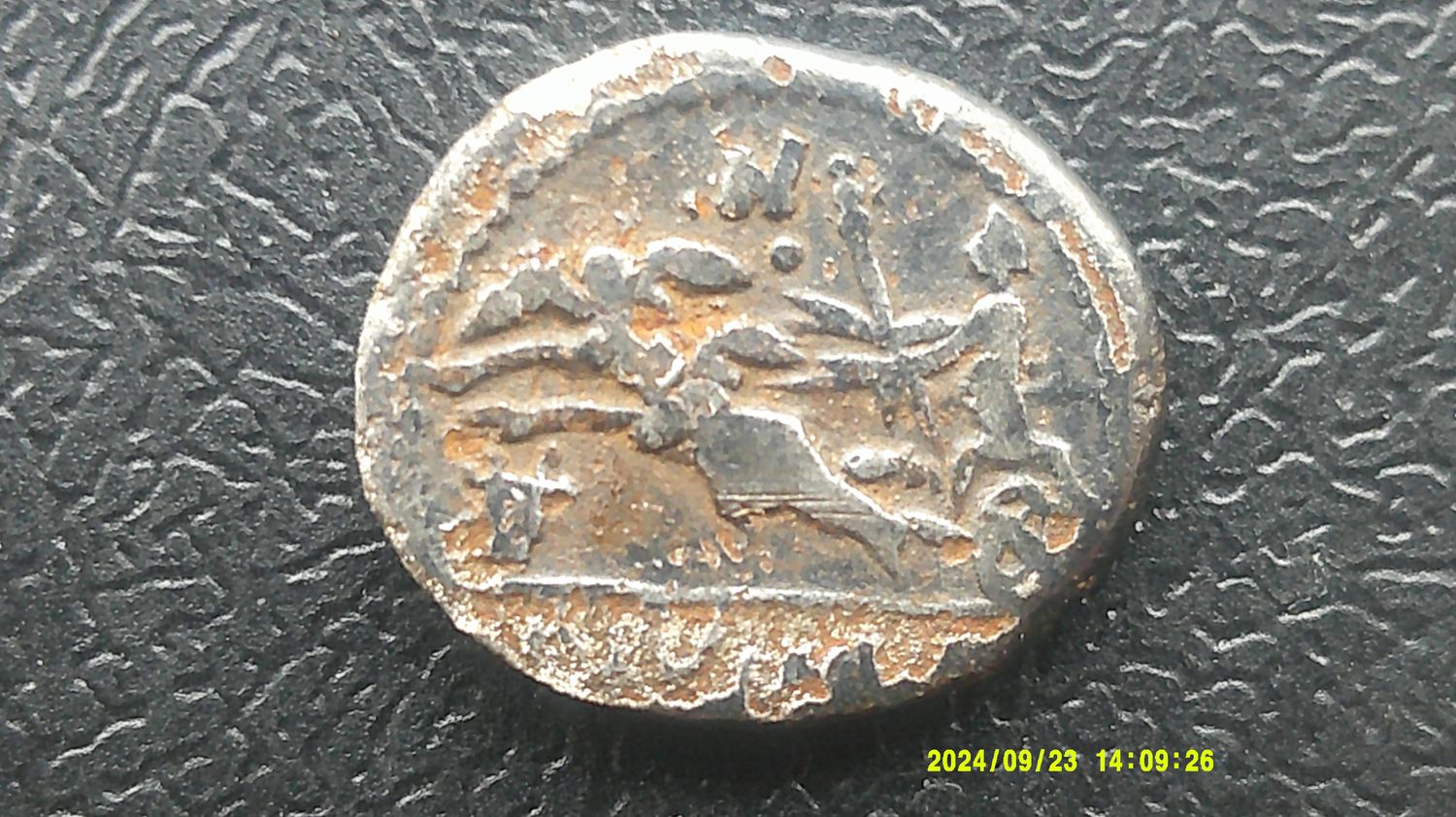 Roman Republic Denarius  103 BC  Julia Lucius Julius Caesar