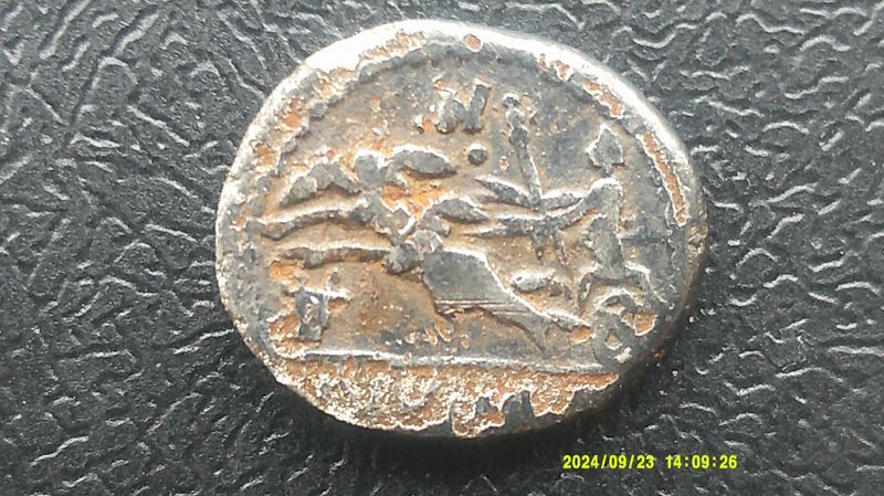 Roman Republic Denarius  103 BC  Julia Lucius Julius Caesar