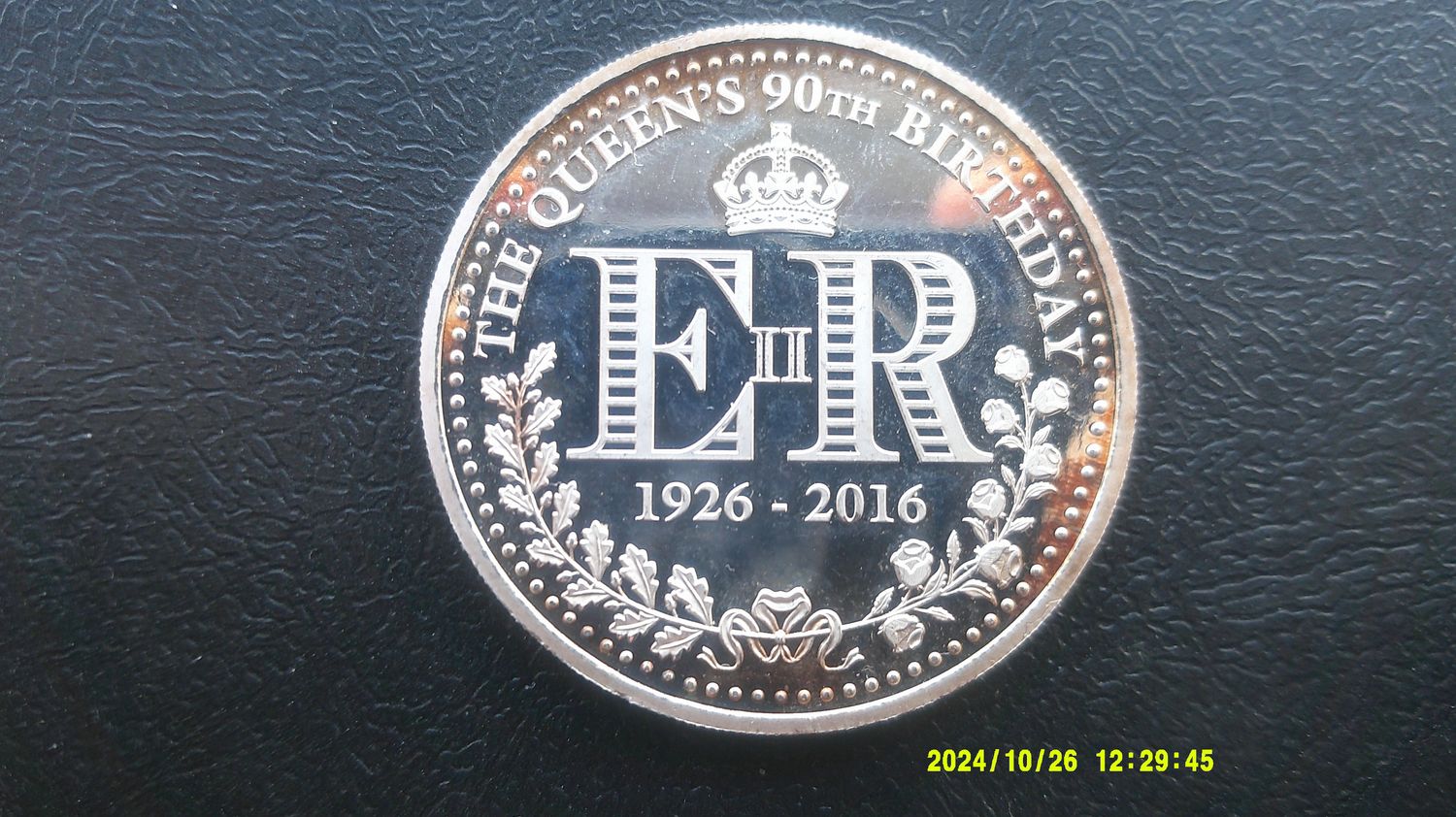 Baird & Co Silver Medal (Queens 90th Birthday)            ( MRPD)