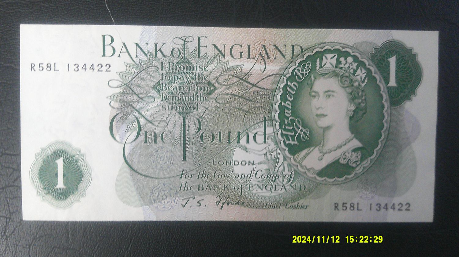 Bank of England £1 - 1967