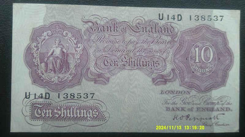 Bank of England 10/- 1940