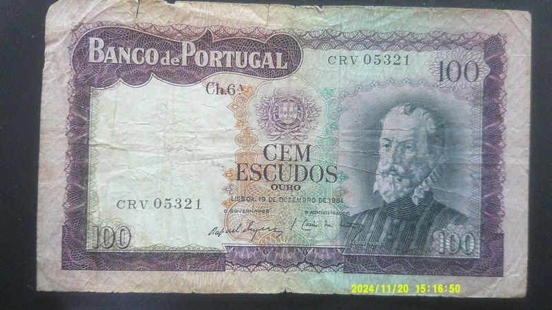 Portugal 100 Escudos - 1961
