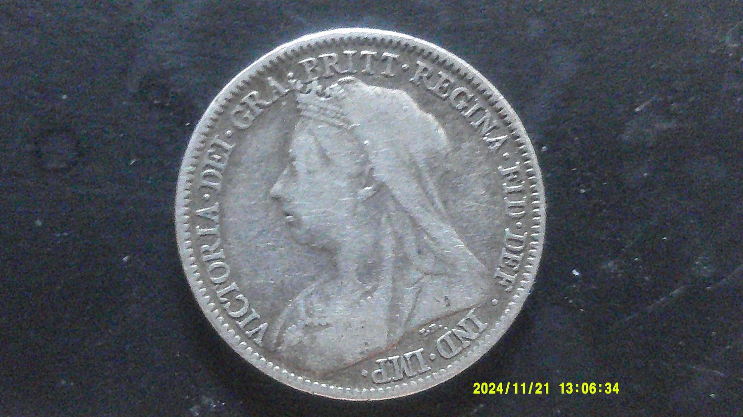 1901  -  Sixpence