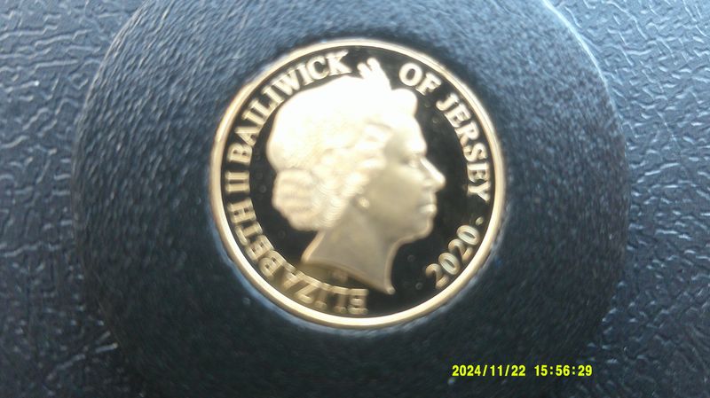 Jersey 9 Carat Gold  Penny - 2020 (75th Anniversary of Victory in Europe) MRPD