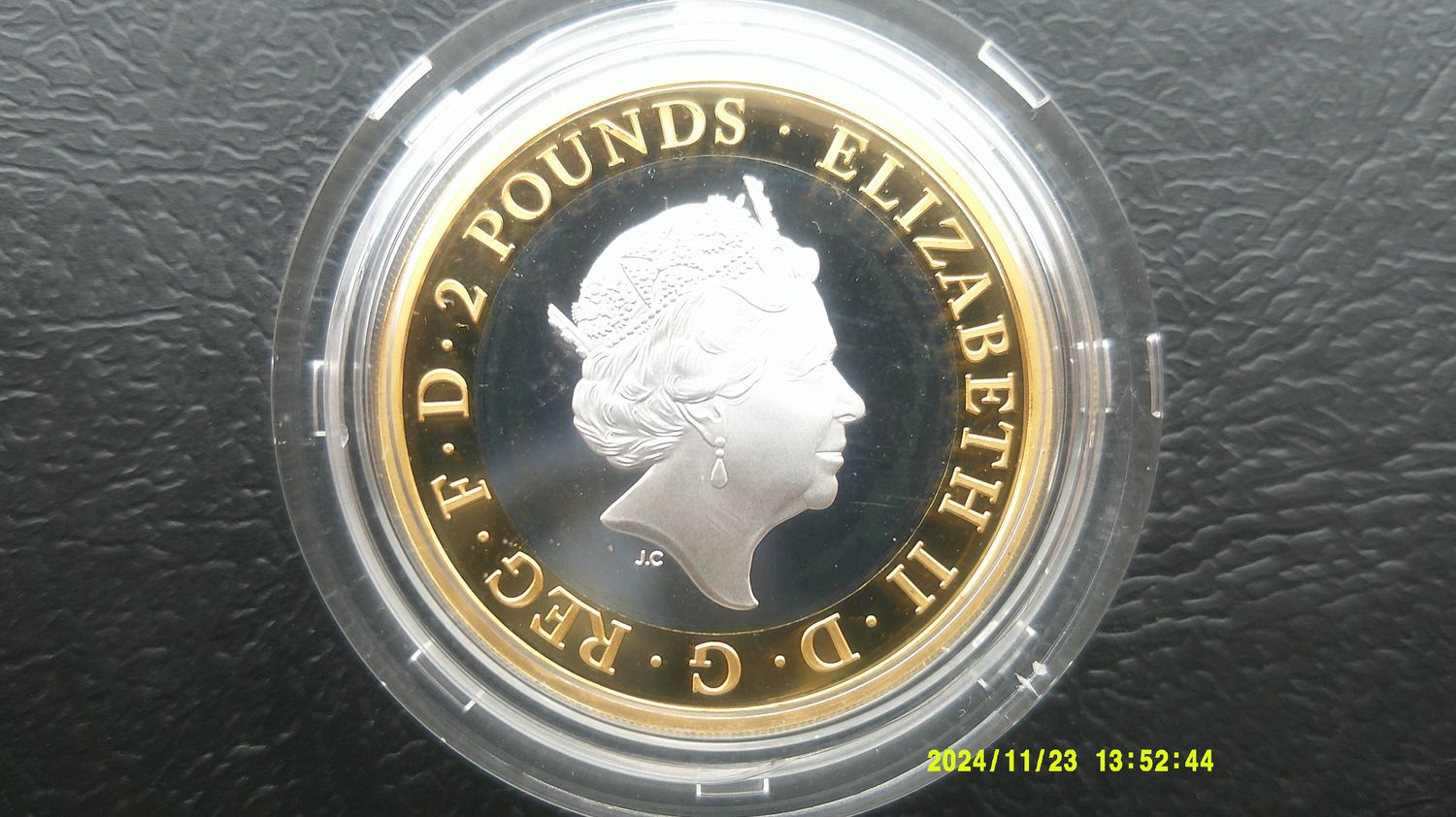 2021 - Silver Proof Two Pounds (Life and Works of  H.G. Wells) MRPD