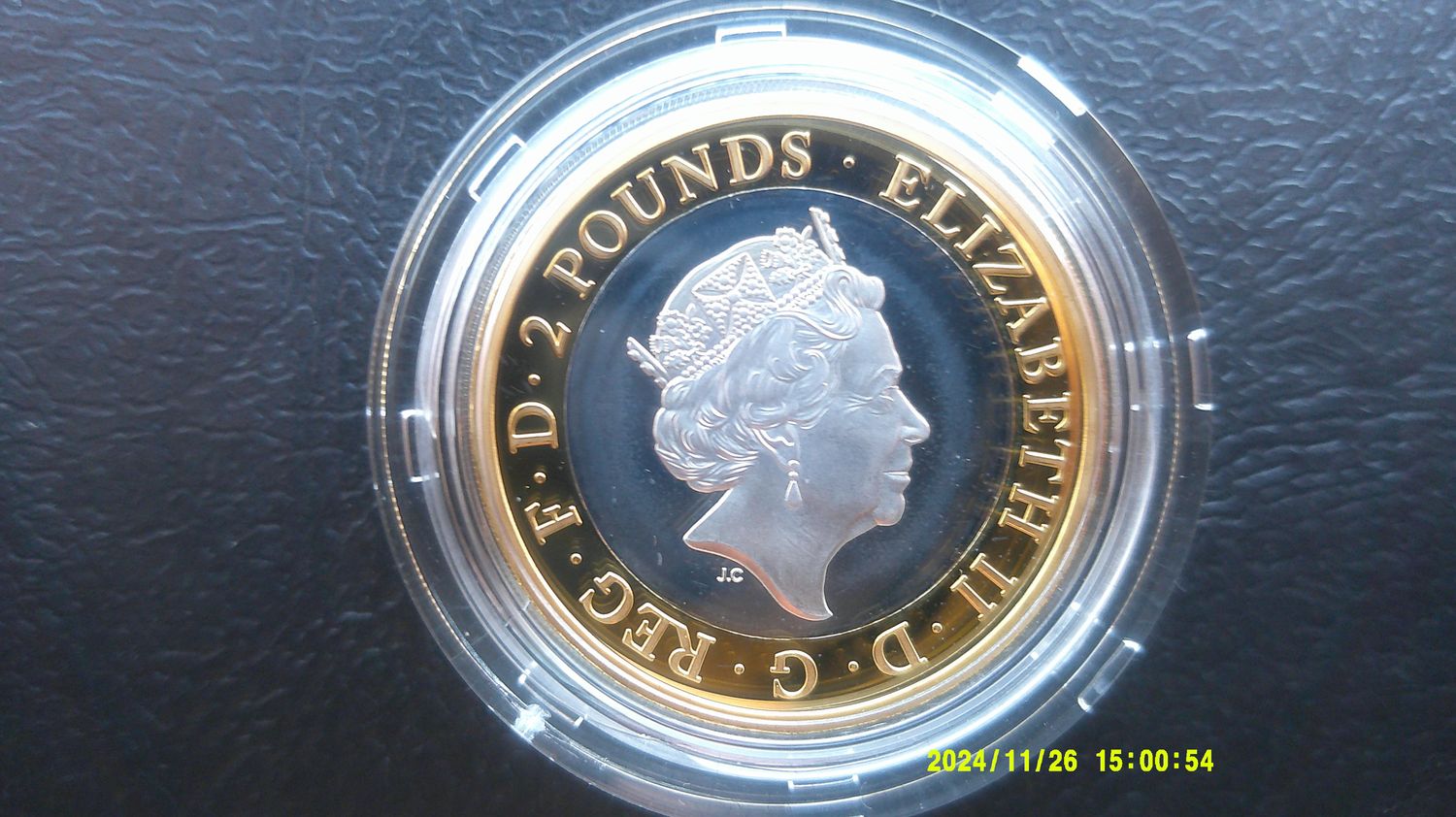 2018 - Silver Proof Piedfort Two Pounds (RAF Centenary Lighting II) MRPD
